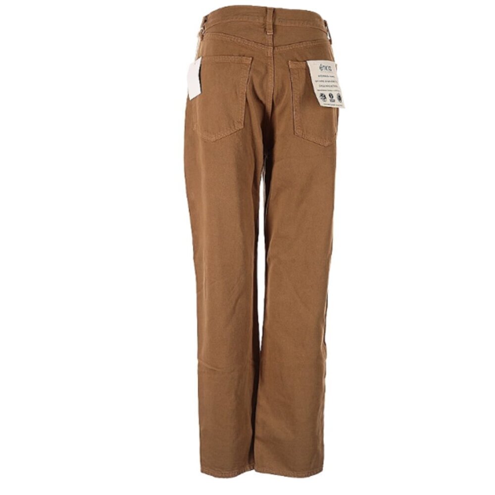ÉTICA Bryce Pinch Waist Boyfriend in Tapenade NWT - Picture 3 of 12